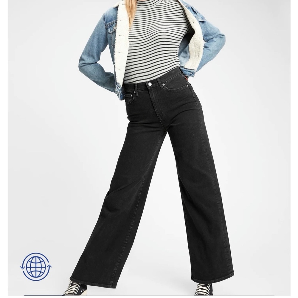 GAP wide leg jeans